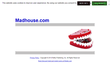 Tablet Screenshot of madhouse.com